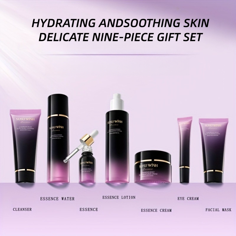 Lüks ve Zarif Dokuz Parçalı Ne - Luxury Skincare Sets incelemesi ve fiyatı