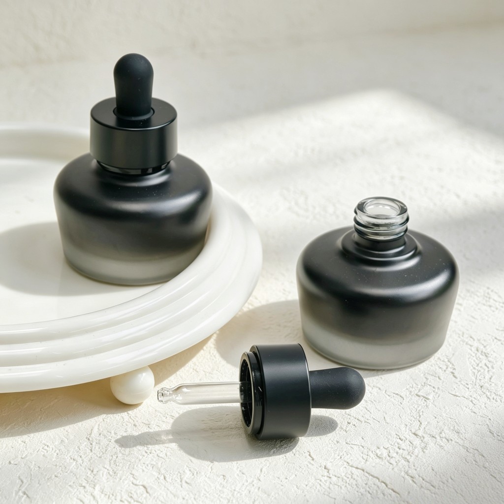 30ml Buzlu Cam Damlalıklı Şişe - Luxury Skincare Serum incelemesi ve fiyatı