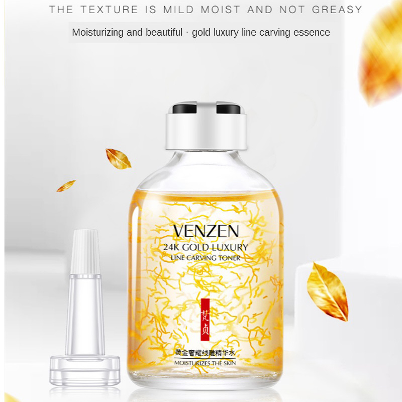 24K altın lüks çizgi oyma Tone - Luxury Skincare Serum incelemesi ve fiyatı