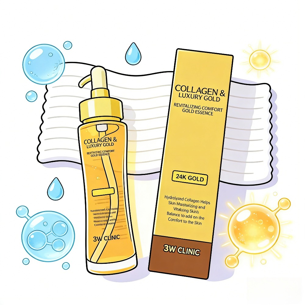 3WCLINIC Kolajen ve Lüks 24 Ay - Luxury Skincare Serum incelemesi ve fiyatı